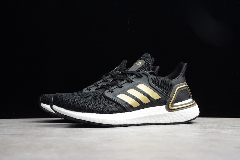 Ultraboost 20 Consortium Black/White/Gold 3