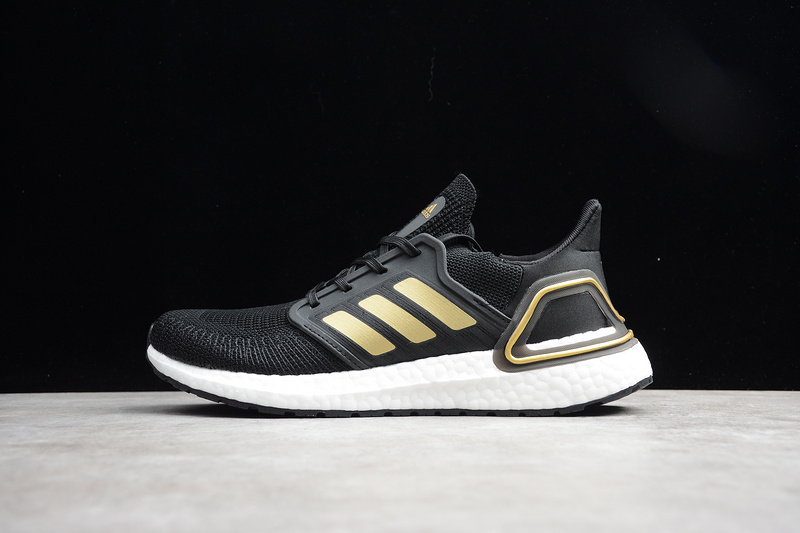 Ultraboost 20 Consortium Black/White/Gold 21