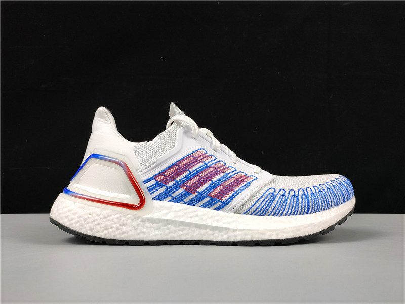 Ultraboost 20 Consortium Shoes Cloud White/Blue/Red 5