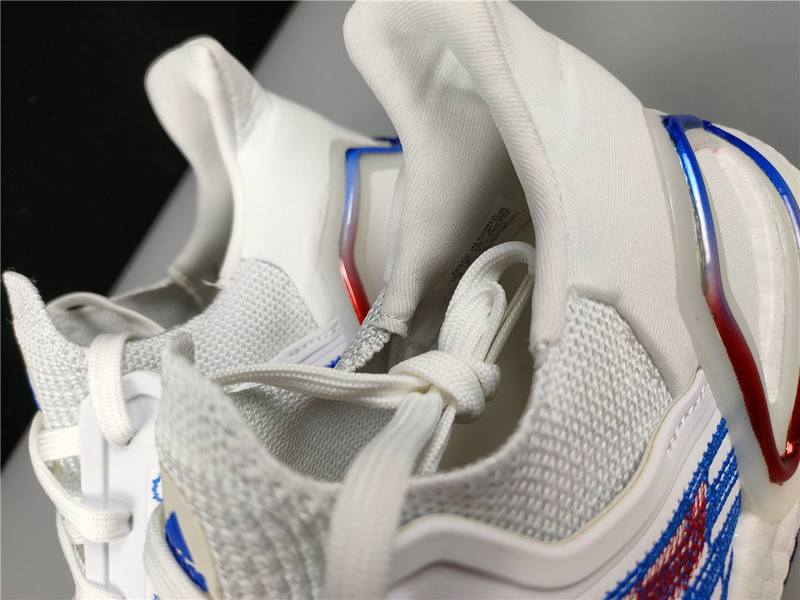 Ultraboost 20 Consortium Shoes Cloud White/Blue/Red 7