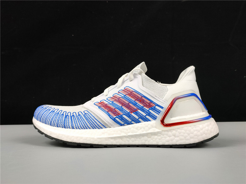 Ultraboost 20 Consortium Shoes Cloud White/Blue/Red 11