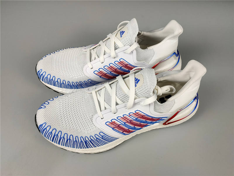 Ultraboost 20 Consortium Shoes Cloud White/Blue/Red 13