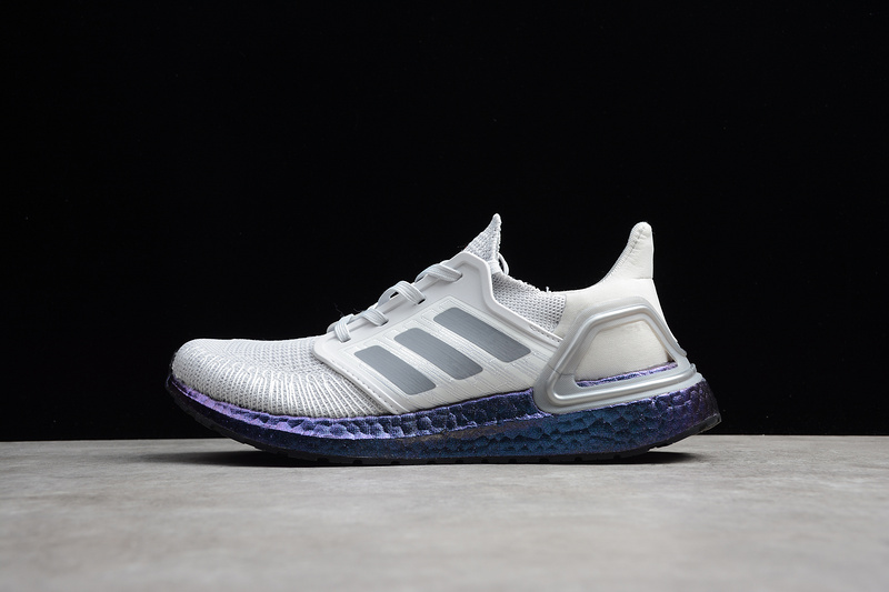 Ultra Boost 20 Consortium Shoes White/Purple 3