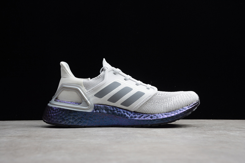 Ultra Boost 20 Consortium Shoes White/Purple 5