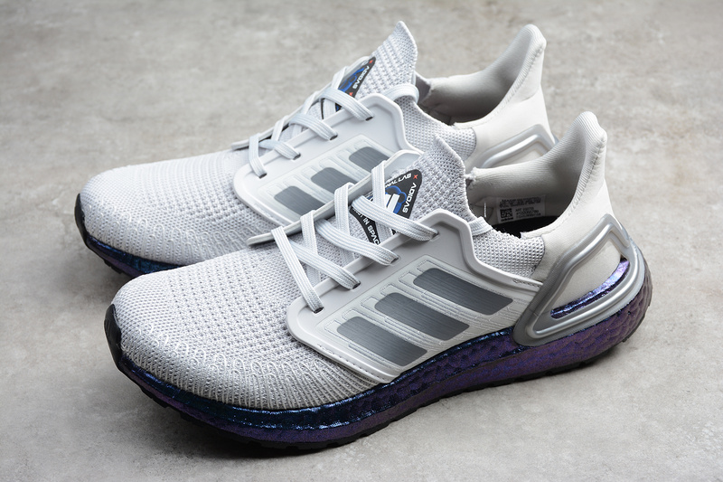 Ultra Boost 20 Consortium Shoes White/Purple 25