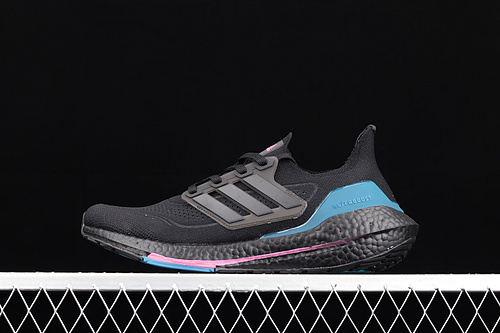 Ultraboost 21 Shoes Core Black/Carbon/Active Teal 13