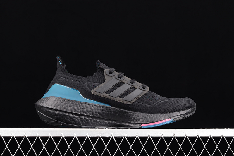 Ultraboost 21 Shoes Core Black/Carbon/Active Teal 27