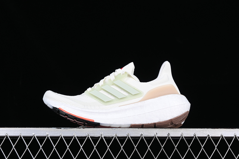 Adidas Ultraboost Light 23 White/Green/Brown 21