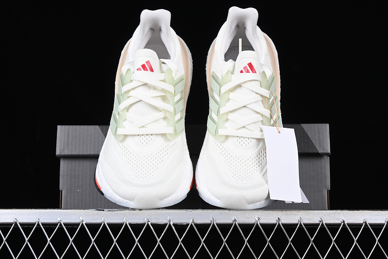 Adidas Ultraboost Light 23 White/Green/Brown 23