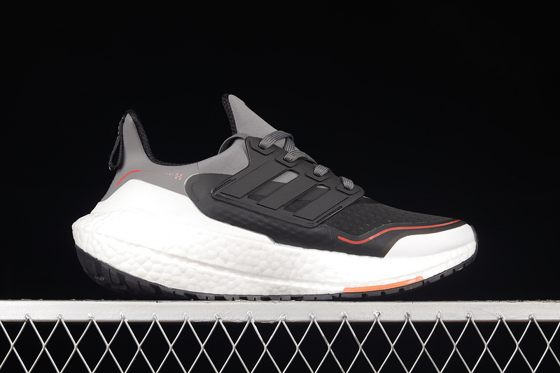 Ultraboost 21 Coldrdy Shoes Grey Five/Core Black/Solar Red 21