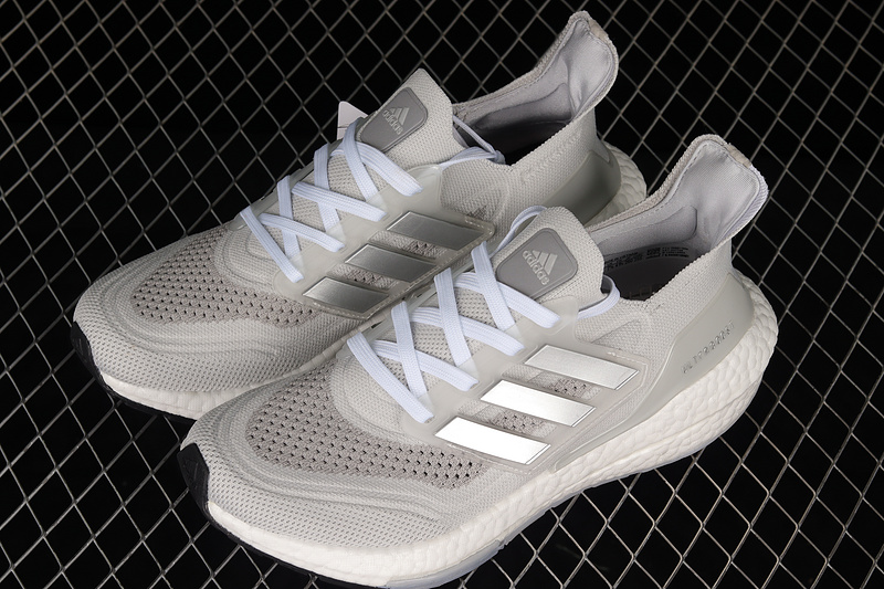 Ultra Boost 21 Consortium Shoes Light Grey/Cloud White/Silver 25