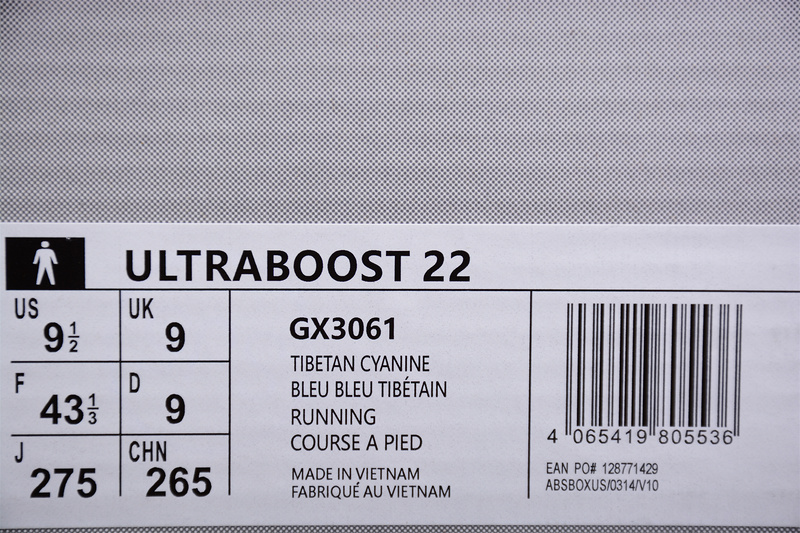 Ultraboost 22 Shoes Legacy Indigo/Blue Rush/Turbo 29