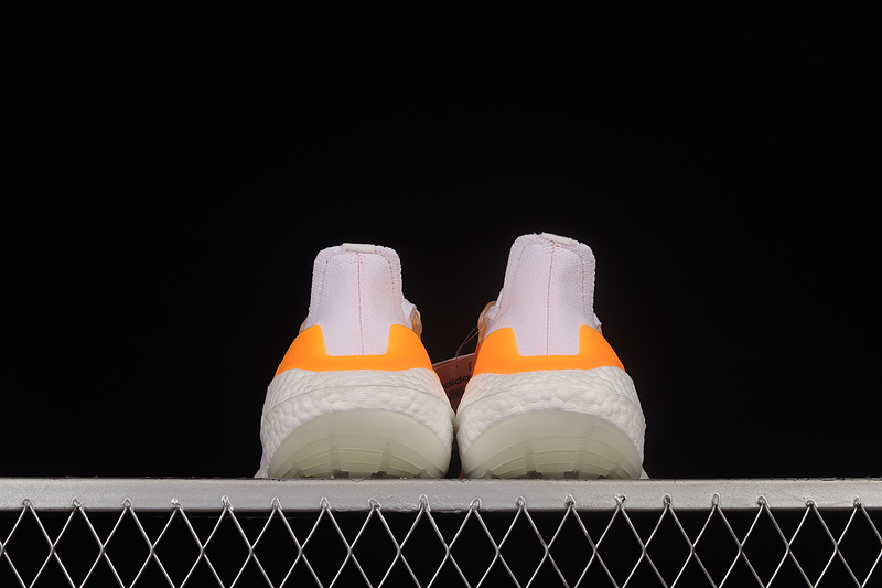 Ultra Boost 22 White/Pink/Orange 5