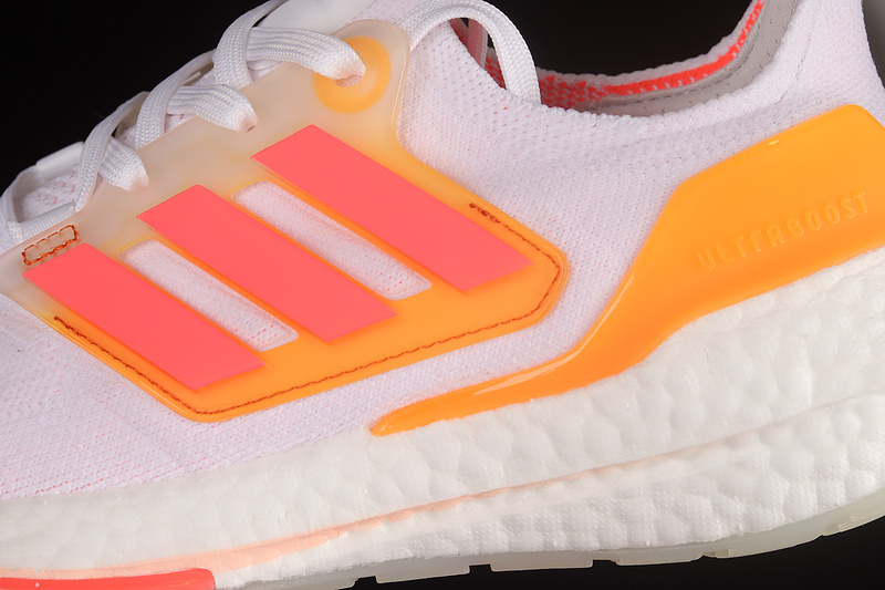 Ultra Boost 22 White/Pink/Orange 9