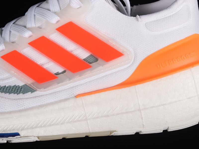 Ultra Boost Light 23 White/Orange 3