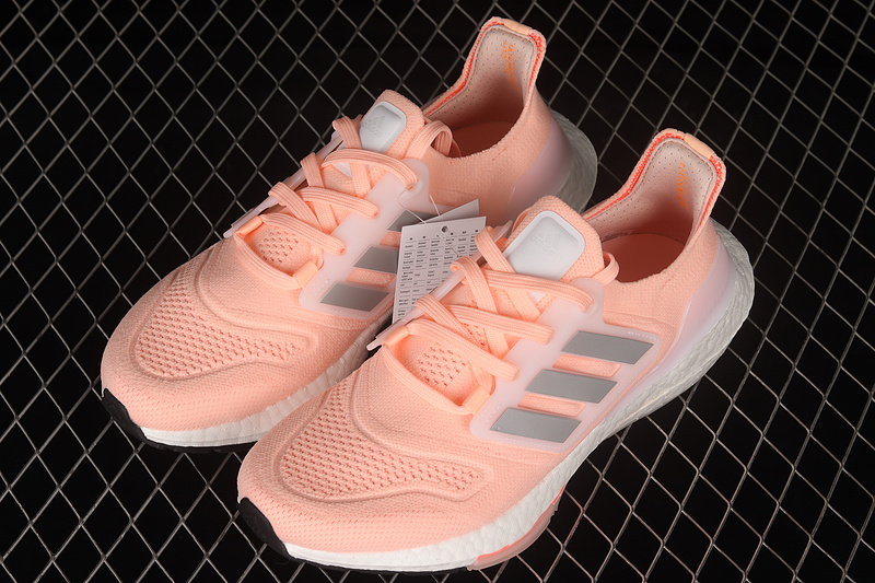 Ultraboost 22 Consortium Pink/White/Metallic Silver 25