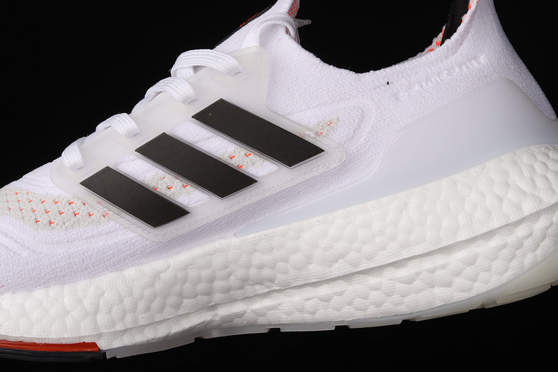 Ultraboost 21 Shoes Cloud White/Core Black/Solar Red 23