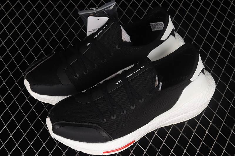 Y-3 X Ultraboost 21 Core Black/Red/Cloud White 7