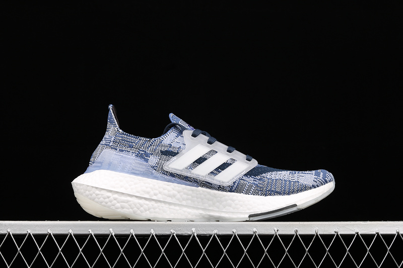 Ultraboost 21 Primeblue Shoes Crew Blue/Cloud White/Crew Navy 29