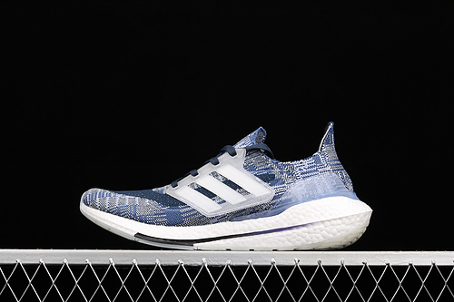 Ultraboost 21 Primeblue Shoes Crew Blue/Cloud White/Crew Navy 33