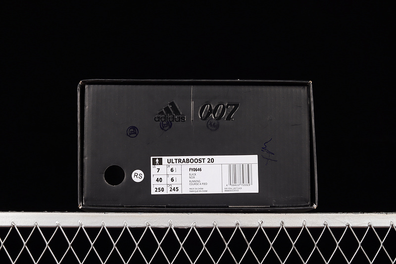 James Bond X Ultraboost 20 No Time To Die - Core Black Iron Metallic 17