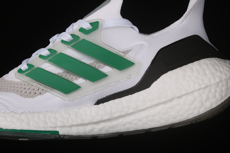 Ultraboost 21 Shoes Cloud White/Sub Green/Core Black 21