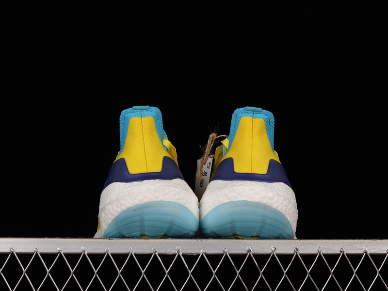 Ultraboost 22 Shoes Yellow/Legacy Indigo/Sky Rush 15