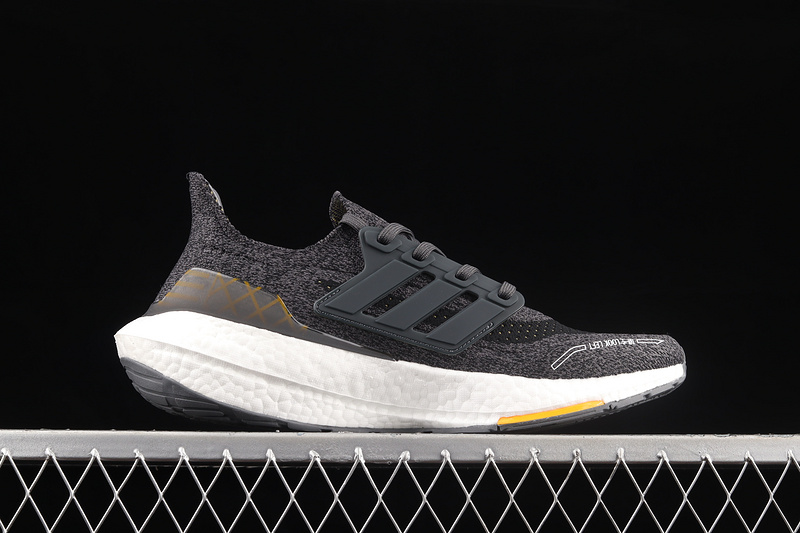 Ultra Boost 2021 City Pack Shoes Grey Five/Solar Gold 15