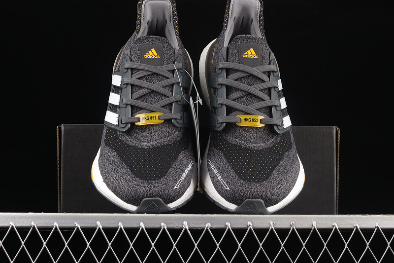 Ultra Boost 2021 City Pack Shoes Grey Five/Solar Gold 27