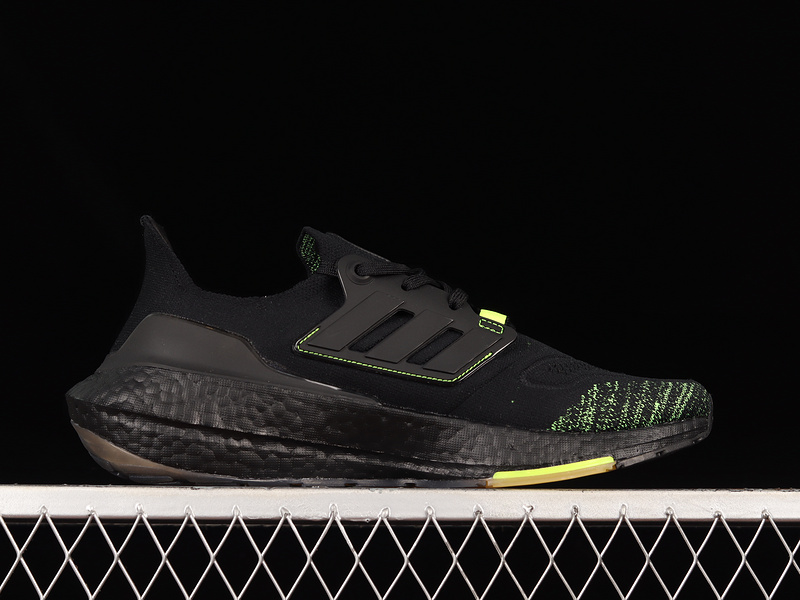 Ultraboost 22 Shoes Core Black/Core Black/Solar Yellow 3