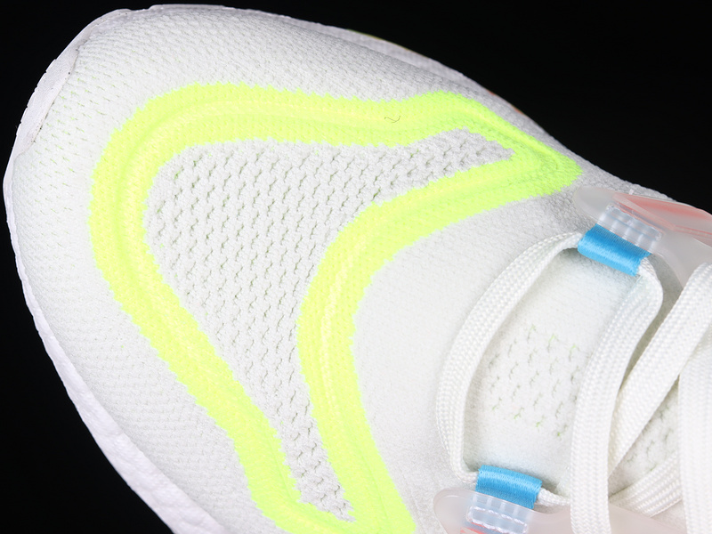 Ultraboost 22 Made With Nature Cloud White/Blue/Fluorescent Green 23