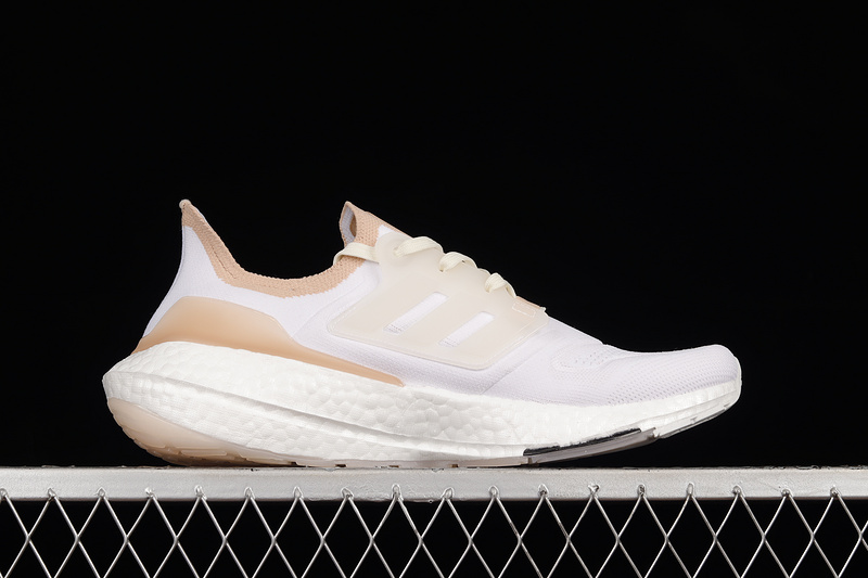 Ultraboost 22 Shoes Core White/Core White/Halo Blush 9