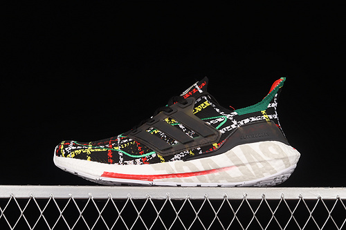 Palace X Ultraboost 21 Shoes Multi-Color/Clear/Core Black 17