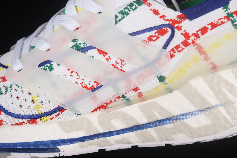 Palace X Ultraboost 21 Multi-Color/Clear/Core White 15