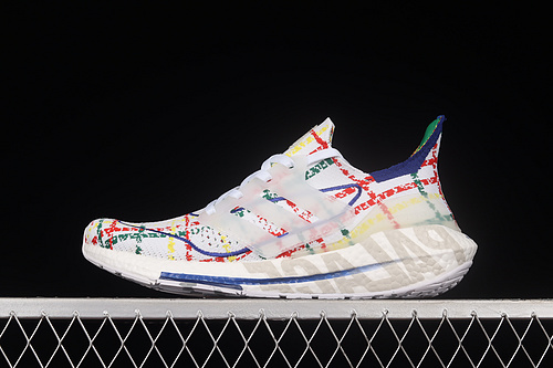 Palace X Ultraboost 21 Multi-Color/Clear/Core White 17