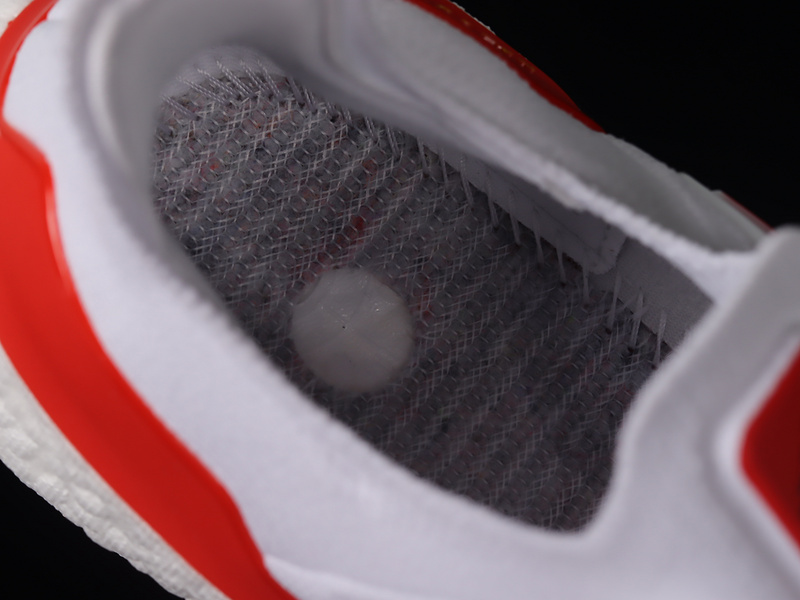 Ultraboost 22 Cloud White/Vivid Red/Beam Yellow 13