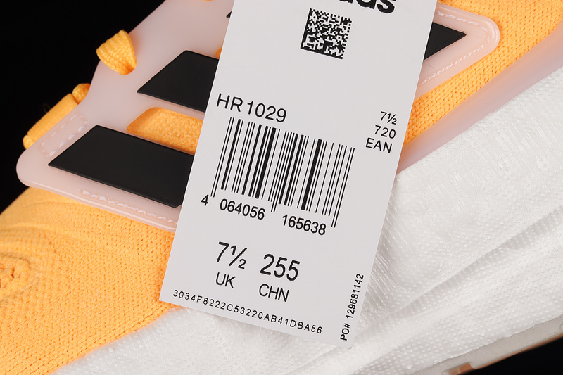 Ultraboost 22 Shoes Orange/Black/Cloud White 7