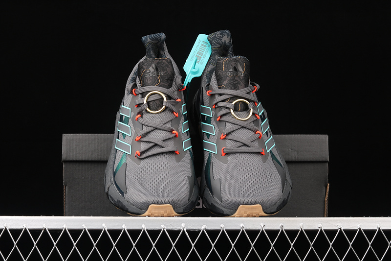 X9000l4 Shoes Grey Six/Acid Mint/Core Black 3