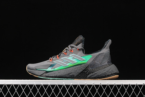 X9000l4 Shoes Grey Six/Acid Mint/Core Black 29