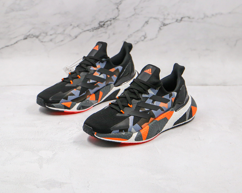 X9000l4 Shoes Core Black/Core Black/Signal Orange 5