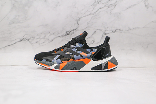 X9000l4 Shoes Core Black/Core Black/Signal Orange 17