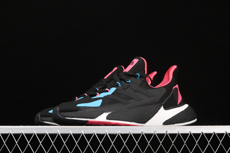 X9000l4 Boost Shoes Carbon/Core Black-Hazy Rose 11