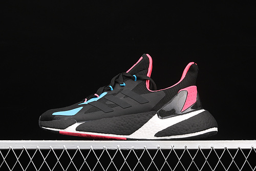 X9000l4 Boost Shoes Carbon/Core Black-Hazy Rose 27