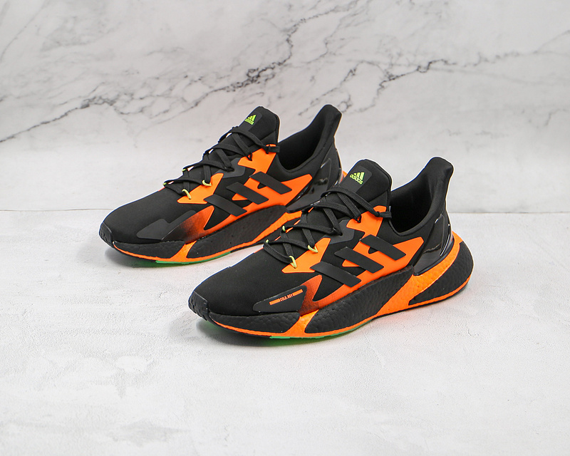 X9000l4 Boost Shoes Core Black/Core Black/Orange 21