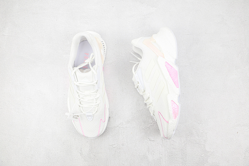 X9000l4 Boost Shoes Cloud White/Cloud White/Pink 3