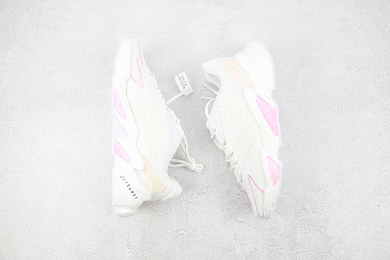 X9000l4 Boost Shoes Cloud White/Cloud White/Pink 9