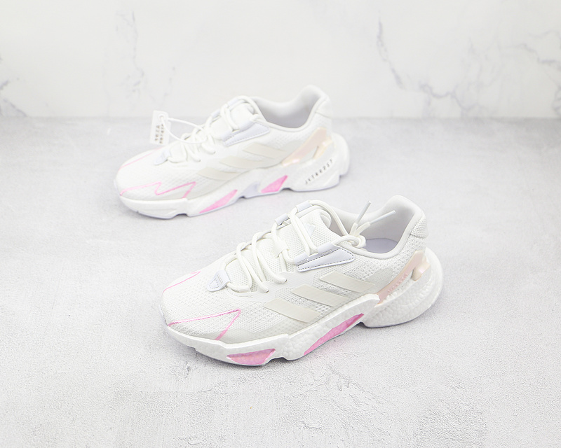 X9000l4 Boost Shoes Cloud White/Cloud White/Pink 17