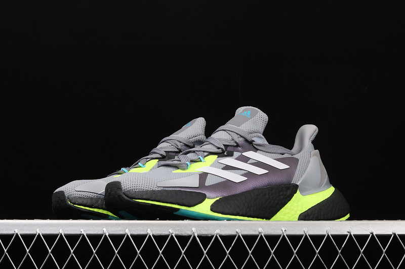 X9000l4 Boost Grey Three/White-Black-Green 17