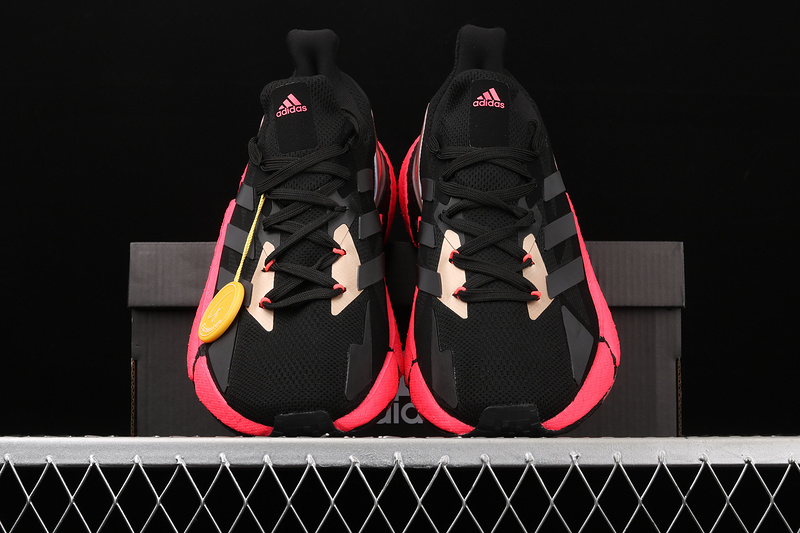 X9000l4 Boost Shoes Black/Red/Gold 7