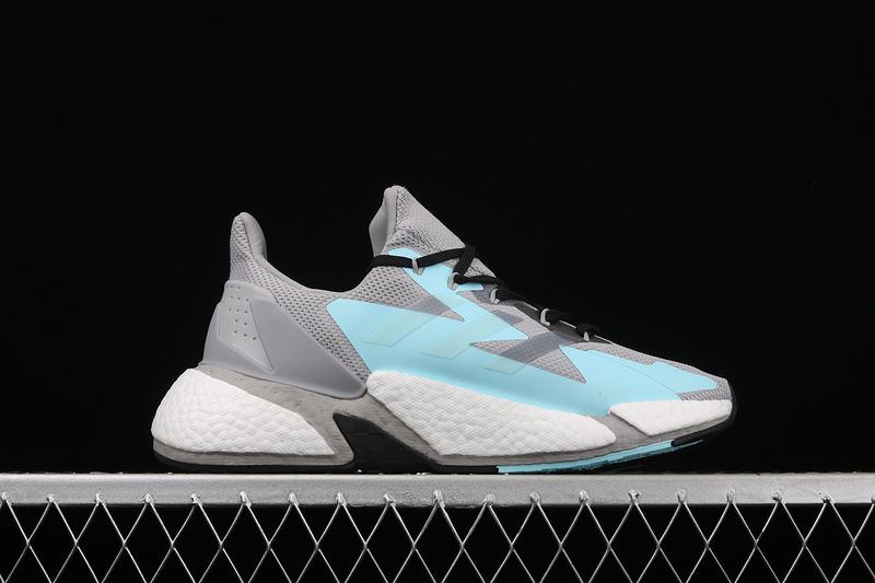 X9000l4 Boost Shoes Cool Grey/Ice Blue/White 9